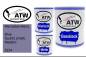 Preview: Mercedes-Benz, Blue Quartz (matt) Metallic, 5224: 1L Lackdose + 1L Klarlack + 500ml Härter - Set, von ATW Autoteile West.